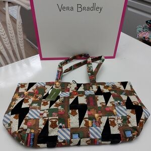 Hathaway Tote Harry Potter Hogwarts Library Patchwork NWT